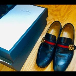 Gucci Quentin Nylon Navy Men’s Shoes Size 9